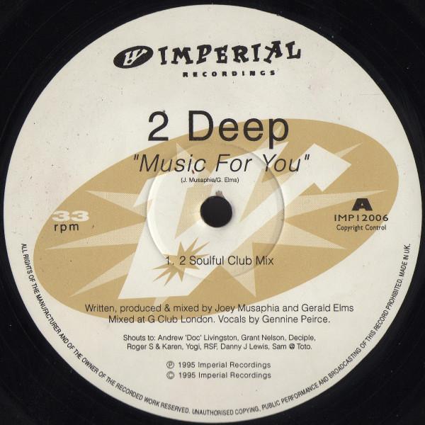2 Deep  - Music For You
