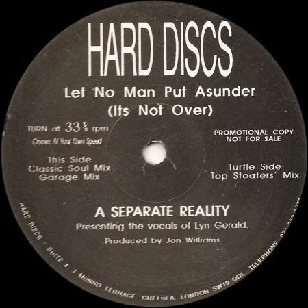 A Separate Reality - Let No Man Put Asunder (It's Not Over)