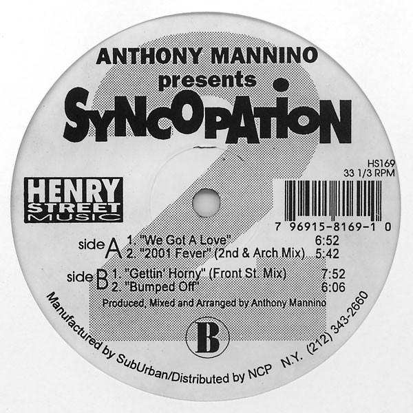 Anthony Mannino, Syncopation (2) - We Got A Love