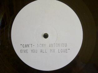 Antony Antoniou - Can't Give You All My Love