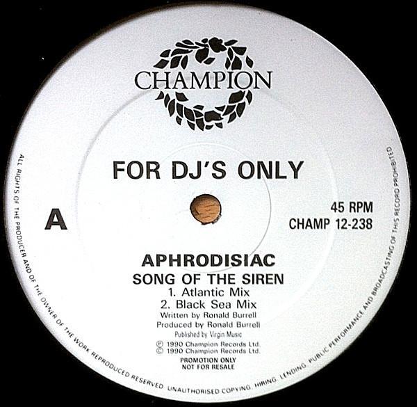 Aphrodisiac - Song Of The Siren