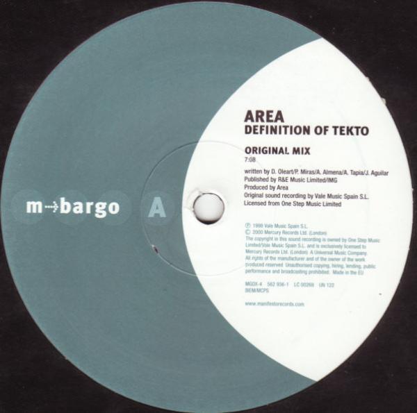 Area - Definition Of Tekto