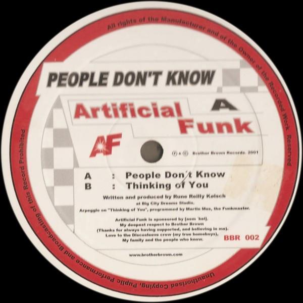 Artificial Funk - People Don't Know