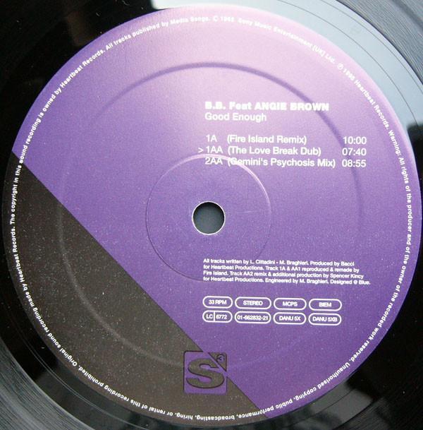 B.B., Angie Brown - Good Enough (Farley & Heller + Gemini Mixes)