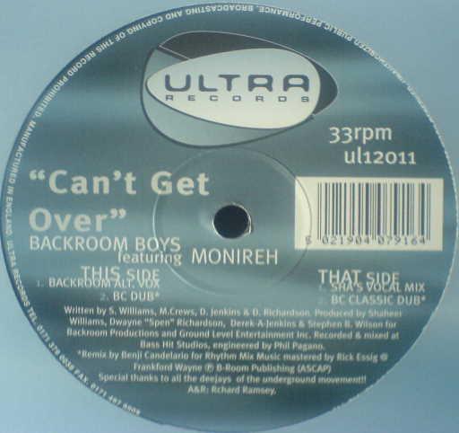 Backroom Boys - Can't Get Over