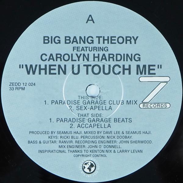 Big Bang Theory, Carolyn Harding - When U Touch Me