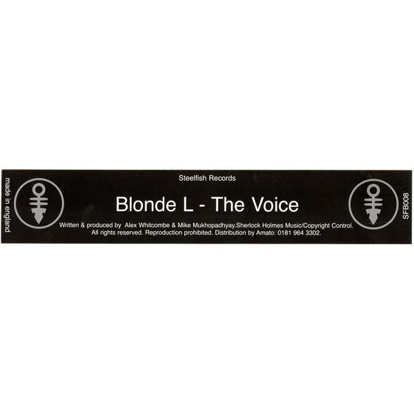 Blonde L - The Voice