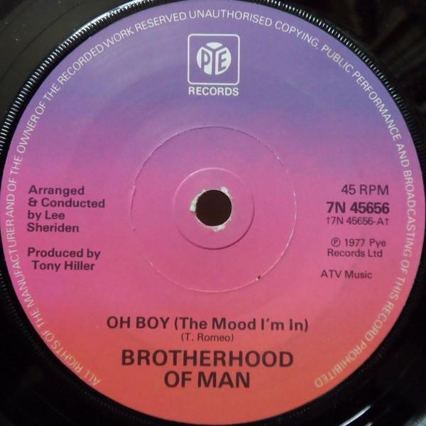 Brotherhood Of Man - Oh Boy (The Mood I'm In)