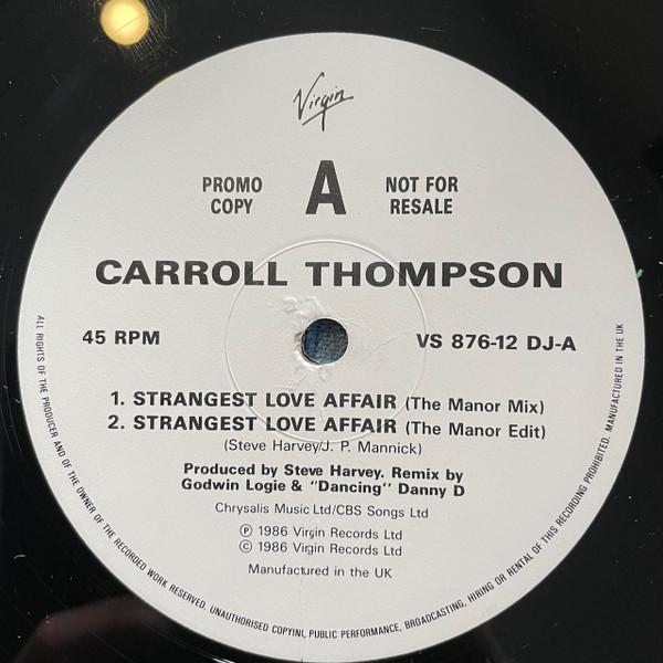 Carroll Thompson - Strangest Love Affair