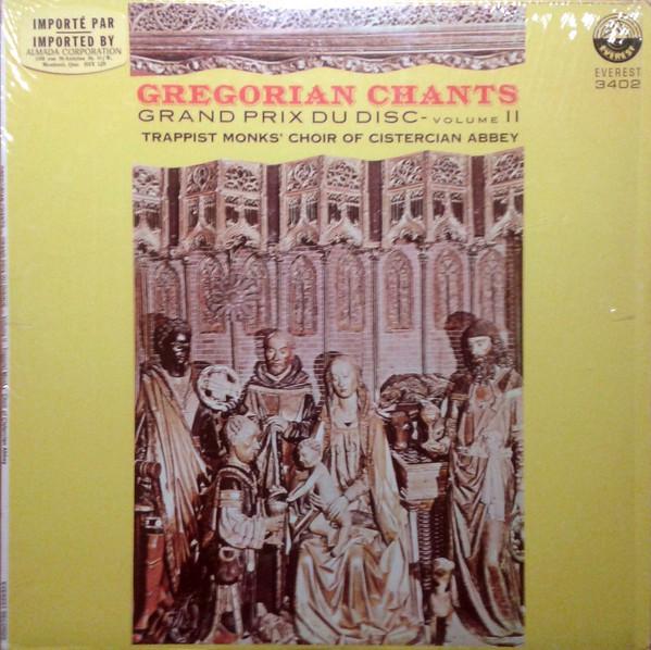Chœur Des Moines De L'Abbaye De Citeaux - Gregorian Chants Grand Prix Du Disque Volume II