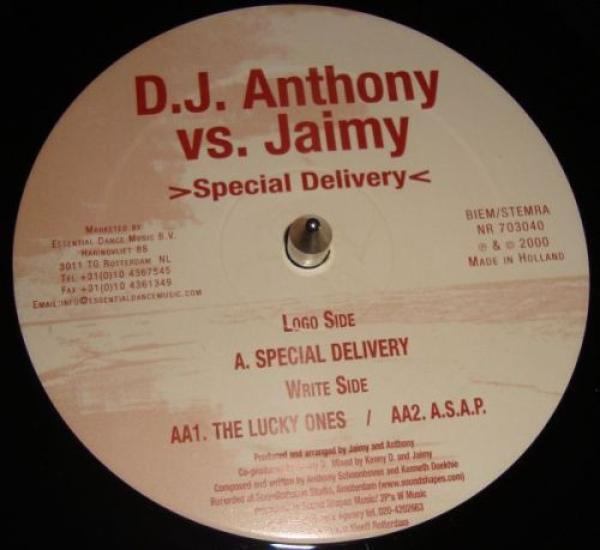 DJ Anthony, Jaimy - Special Delivery