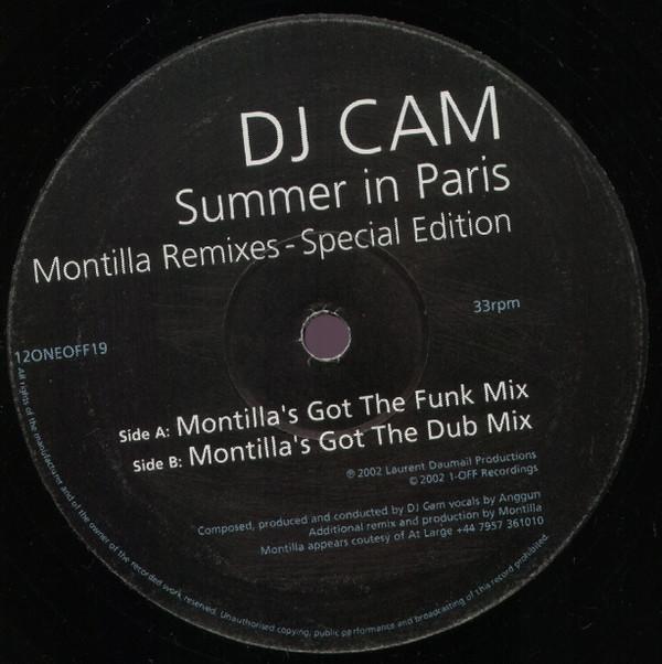 DJ Cam - Summer In Paris (Montilla Remixes - Special Edition)