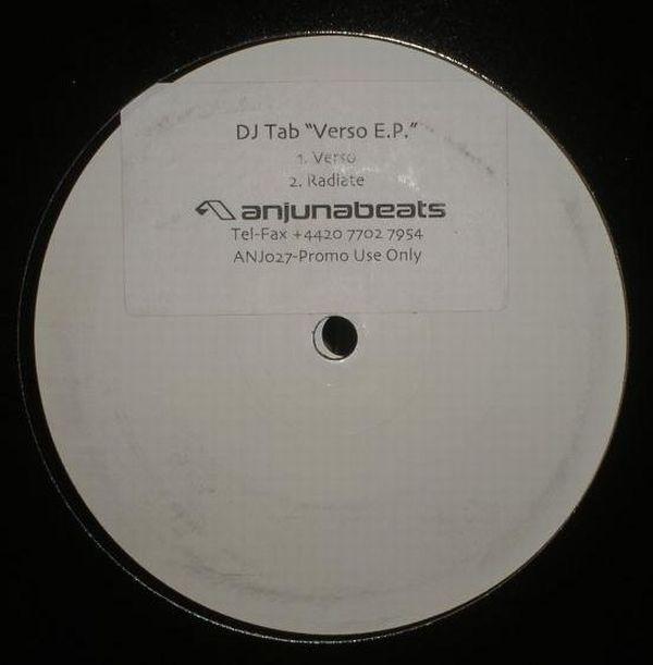 DJ Tab - Verso E.P.