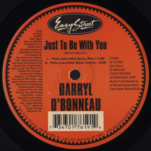 Darryl D'Bonneau - Just To Be With You