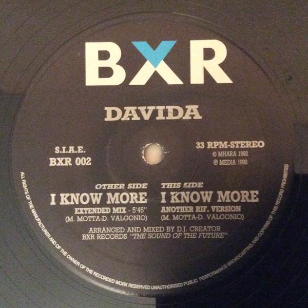 Davida (2) - I Know More
