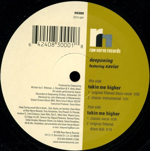 Deep Swing, Xavior - Takin' Me Higher