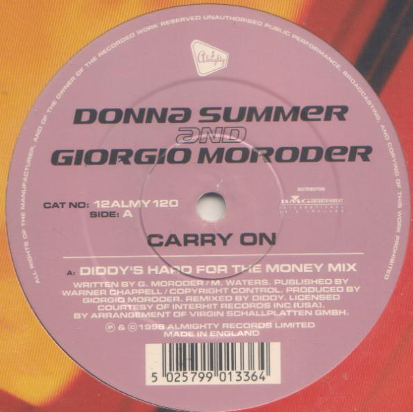 Donna Summer, Giorgio Moroder - Carry On