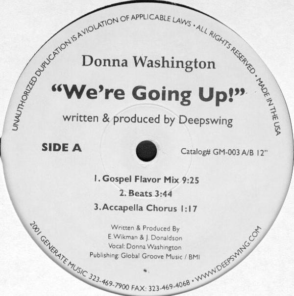 Donna Washington - We're Going Up!