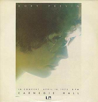 Dory Previn - Carnegie Hall – In Concert April 18, 1973 8 PM