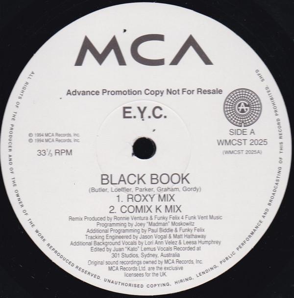 E.Y.C. - Black Book/One More Chance (Mixes)