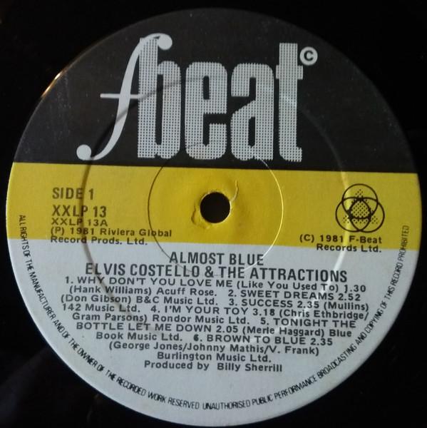 Elvis Costello & The Attractions - Almost Blue