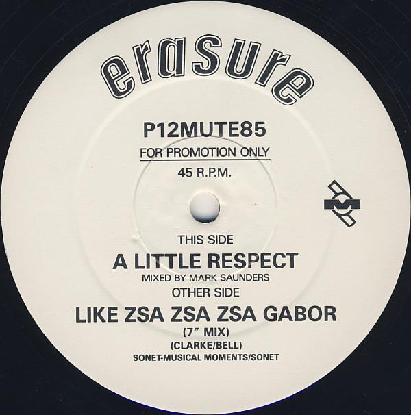 Erasure - A Little Respect