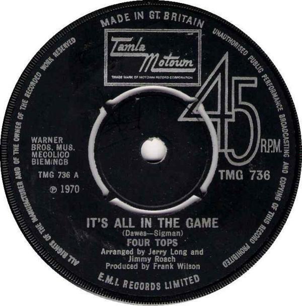 Four Tops - It's All In The Game