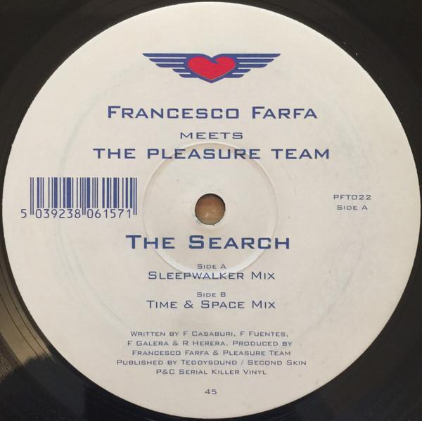 Francesco Farfa, The Pleasure Team - The Search