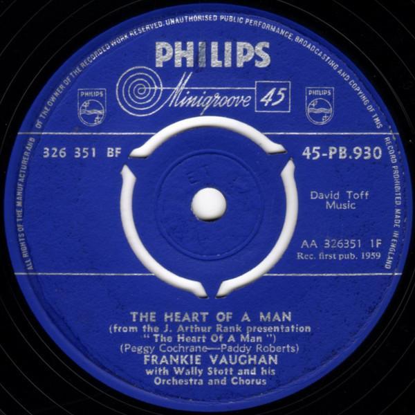 Frankie Vaughan, Wally Stott And His Orchestra And Chorus - The Heart Of A Man