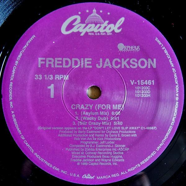 Freddie Jackson - Crazy (For Me)