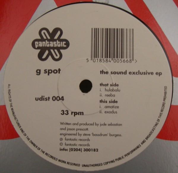 G Spot - The Sound Exclusive EP