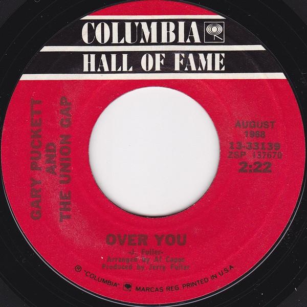 Gary Puckett & The Union Gap - Over You / Lady Willpower