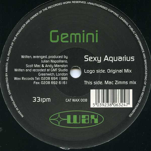 Gemini (15) - Sexy Aquarius