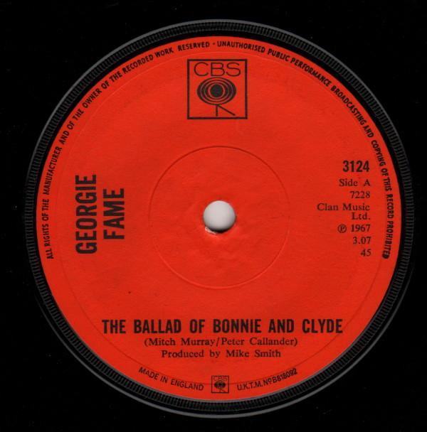 Georgie Fame - The Ballad Of Bonnie And Clyde