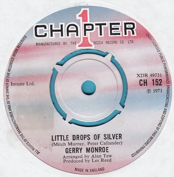 Gerry Monroe - Little Drops Of Silver / Sharon