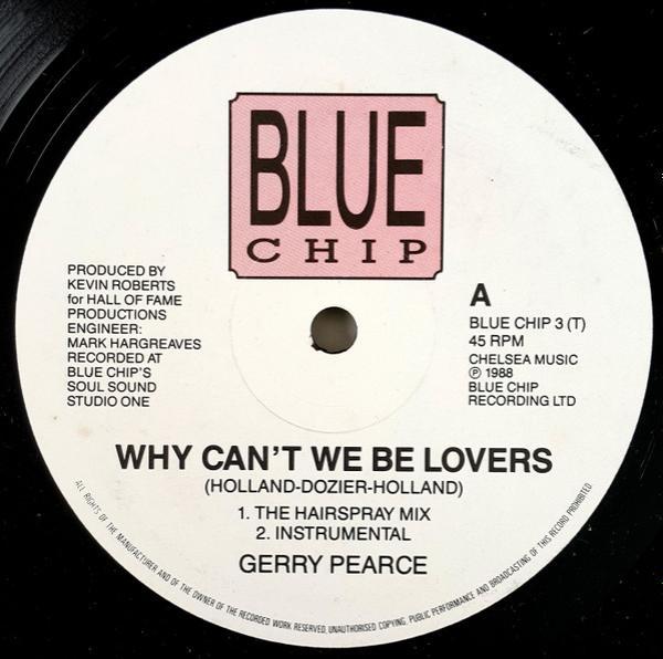 Gerry Pearce - Why Can't We Be Lovers