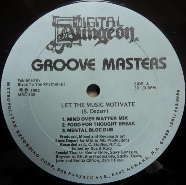 Groove Masters (4) - Let The Music Motivate