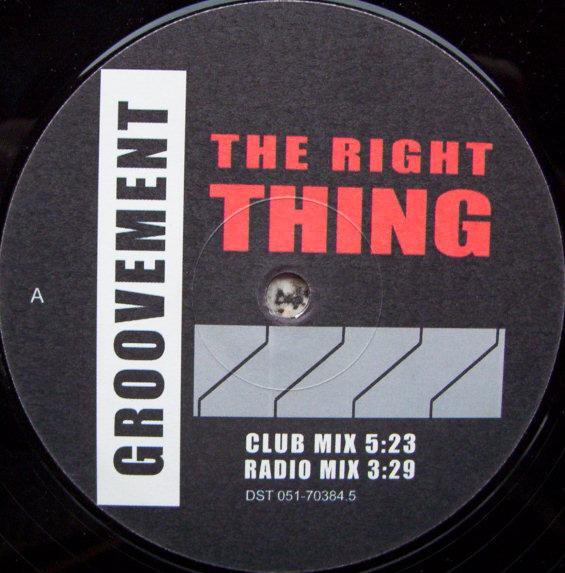 Groovement (2) - The Right Thing