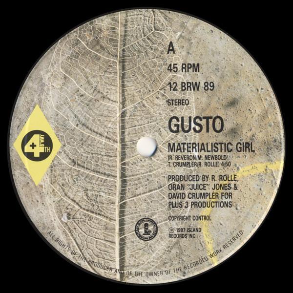 Gusto (4) - Materialistic Girl