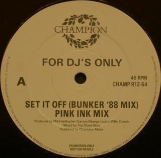 Harlequin Four's, Bunker Kru - Set It Off (Bunker '88 Mix)