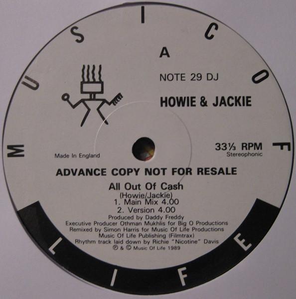 Howie and Jackie - All Out Of Cash
