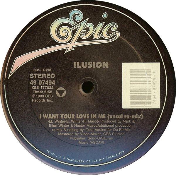 Ilusion - I Want Your Love In Me