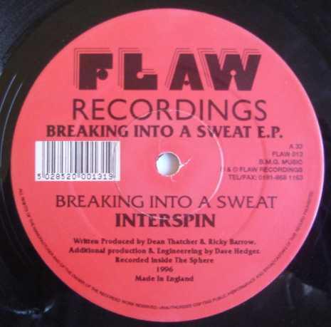 Interspin - Breaking Into A Sweat E.P.
