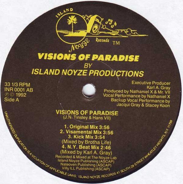 Island Noyze Productions - Visions Of Paradise / Vision' De Paraiso
