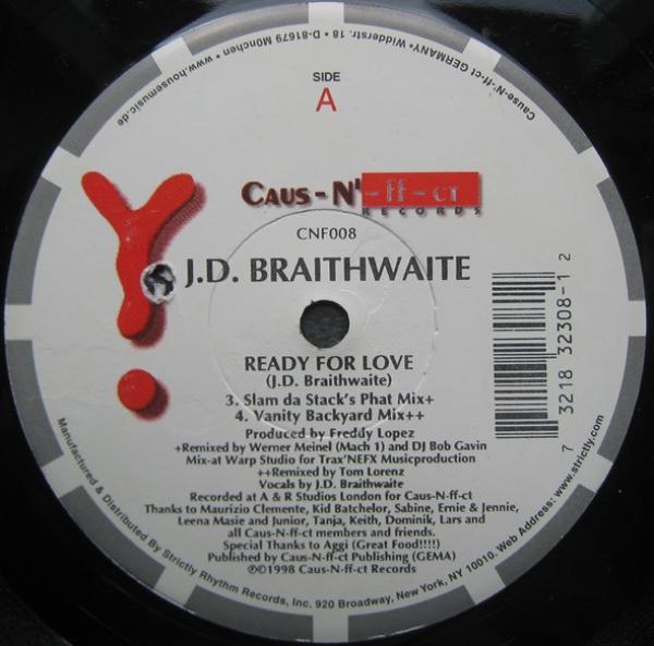 J.D. Braithwaite - Ready For Love