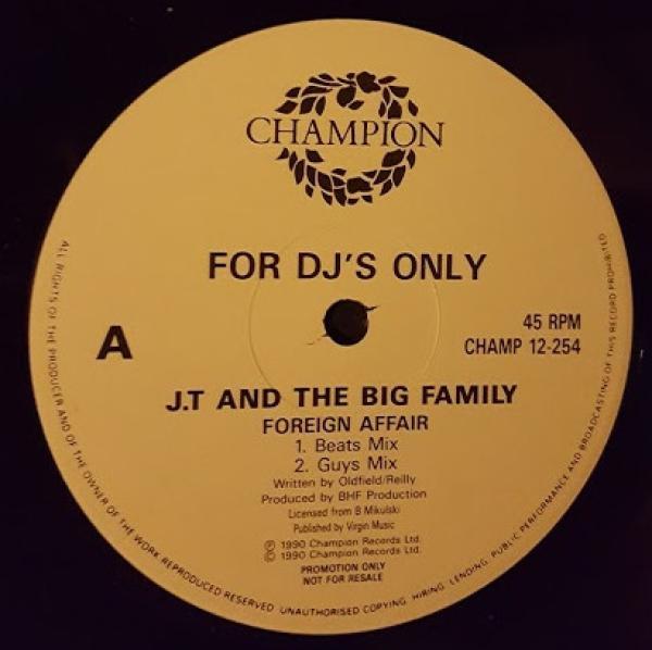J.T. And The Big Family - Foreign Affair