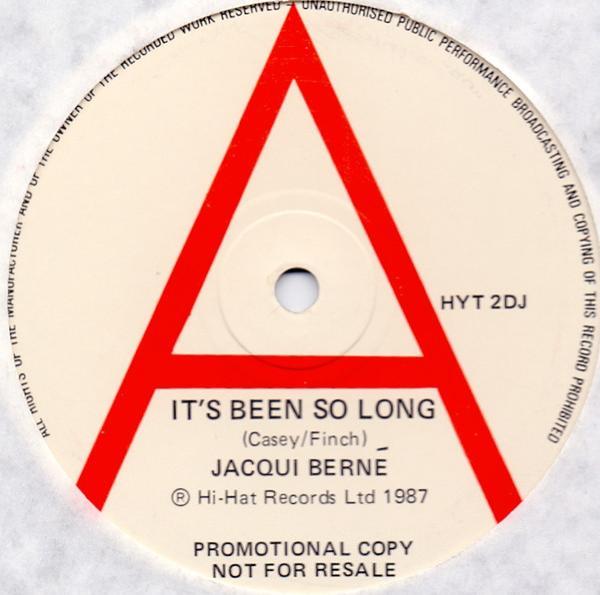 Jacqui Berne - It's Been So Long