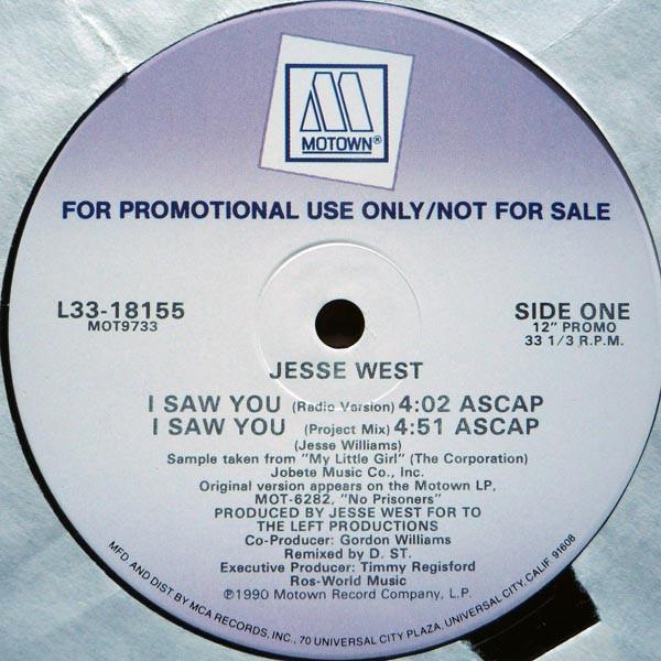 Jesse West - I Saw You