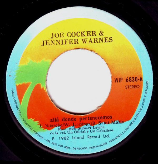 Joe Cocker, Jennifer Warnes - Alla Donde Pertenecemos = Up Where We Belong