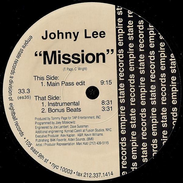 Johny Lee - Mission